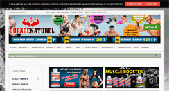 Desktop Screenshot of dopagenaturel.com